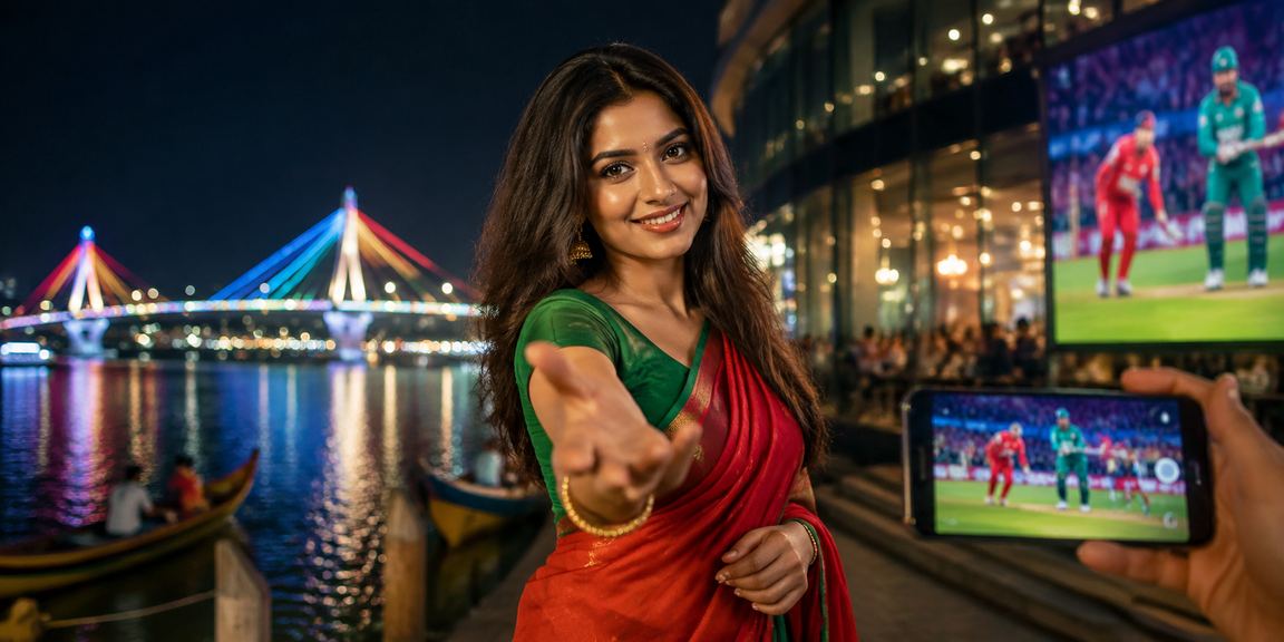 বারিসাল মডেলের মোবাইল ক্যাসিনো দৃশ্য